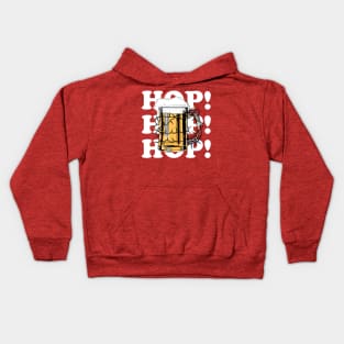 Hop Hop Hop! - Merry Beermas! Kids Hoodie